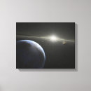 Search for asteroids canvas prints Asteroid belt