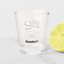 Search for pirate shot glasses Skeleton