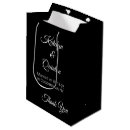 Search for black and white wedding gift bags Classy