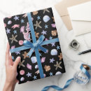 Search for blue and purple wrapping paper Tropical
