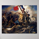 Search for liberty leading the people posters Flag