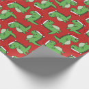 Search for xmas dinosaur wrapping paper Cute