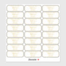 Search for transparent gold stickers Minimalist