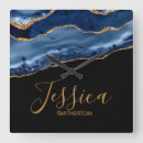 Search for navy blue gold clocks Glitter