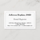 Search for dental hygienist business cards Clean