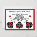 Search for red and black baby shower invitations Heart