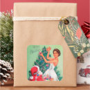 Search for retro santa stickers Vintage