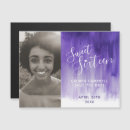 Search for sweet 16 save the date magnets Purple