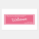 Search for pink welcome stickers Modern