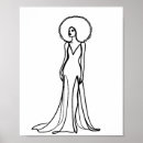 Search for line drawing posters Female