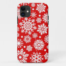 Search for red snowflake iphone cases Background