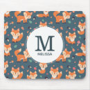 Search for fox pattern mousepads Foxes