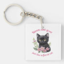 Search for cute kitty key rings Flowers