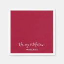 Search for 40th anniversary napkins Ruby