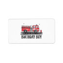 Search for fire truck return address labels Firefighting