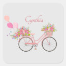 Search for pink bike stickers Flowers