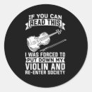 Search for violin player stickers String instrument