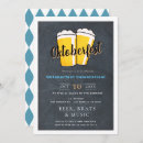 Search for oktoberfest invitations Chalkboard