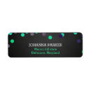 Search for confetti dots return address labels Chic