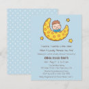 Search for twinkle twinkle little star baby boy shower invitations Moon