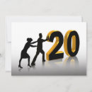Search for 20th anniversary party invitations Gold