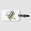 Search for cassette tape luggage tags Music