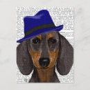 Search for dachshund postcards Flower leaves