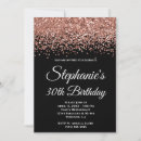 Search for rose gold border invitations Glam