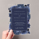 Search for navy and silver wedding invitations Modern