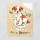 Search for parson russell terrier postcards Puppy