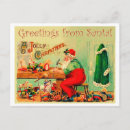 Search for santas workshop postcards Winter