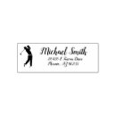 Search for golf rubber stamps Return address