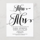 Search for calligraphy bridal shower invitations Affordable