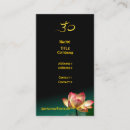 Search for ohm business cards Om symbol