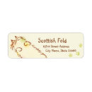 Search for calico cat return address labels Cute