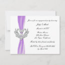 Search for purple and silver engagement party invitations Couple