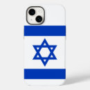 Search for israeli flag iphone cases White