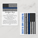 Search for thin blue line business cards Cop