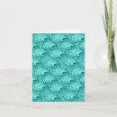 Search for turquoise pattern cards Vintage
