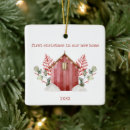 Search for new year christmas tree decorations Family name and year