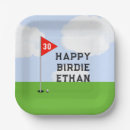 Search for golf birthday plates Golfer
