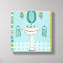 Search for bathroom canvas prints Gold