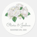 Search for white rose wedding stickers Watercolor