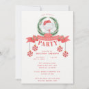 Search for exchange christmas invitations Red and green