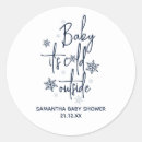 Search for navy blue baby shower stickers Simple