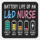 Search for a d d stickers L and d nurse
