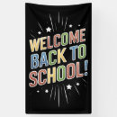 Search for welcome back banners Back to school