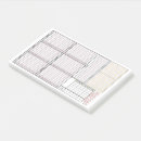 Search for schedule post it notes Weekly