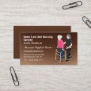 Search for elderly business cards Caregiver
