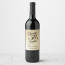 Search for 50th anniversary wine labels Cheers to 50 years